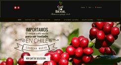 Desktop Screenshot of cafedobrasil.cl